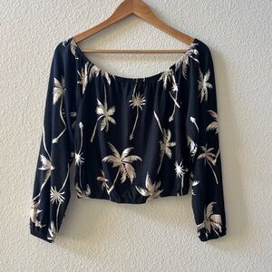 Z Supply Lei Tropical Palm Top